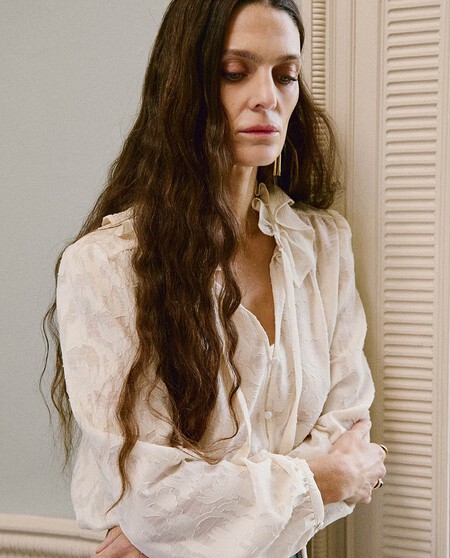 Blusas Encaje Romanticas Vaqueros Elegantes Blancas Bonitas Femeninas