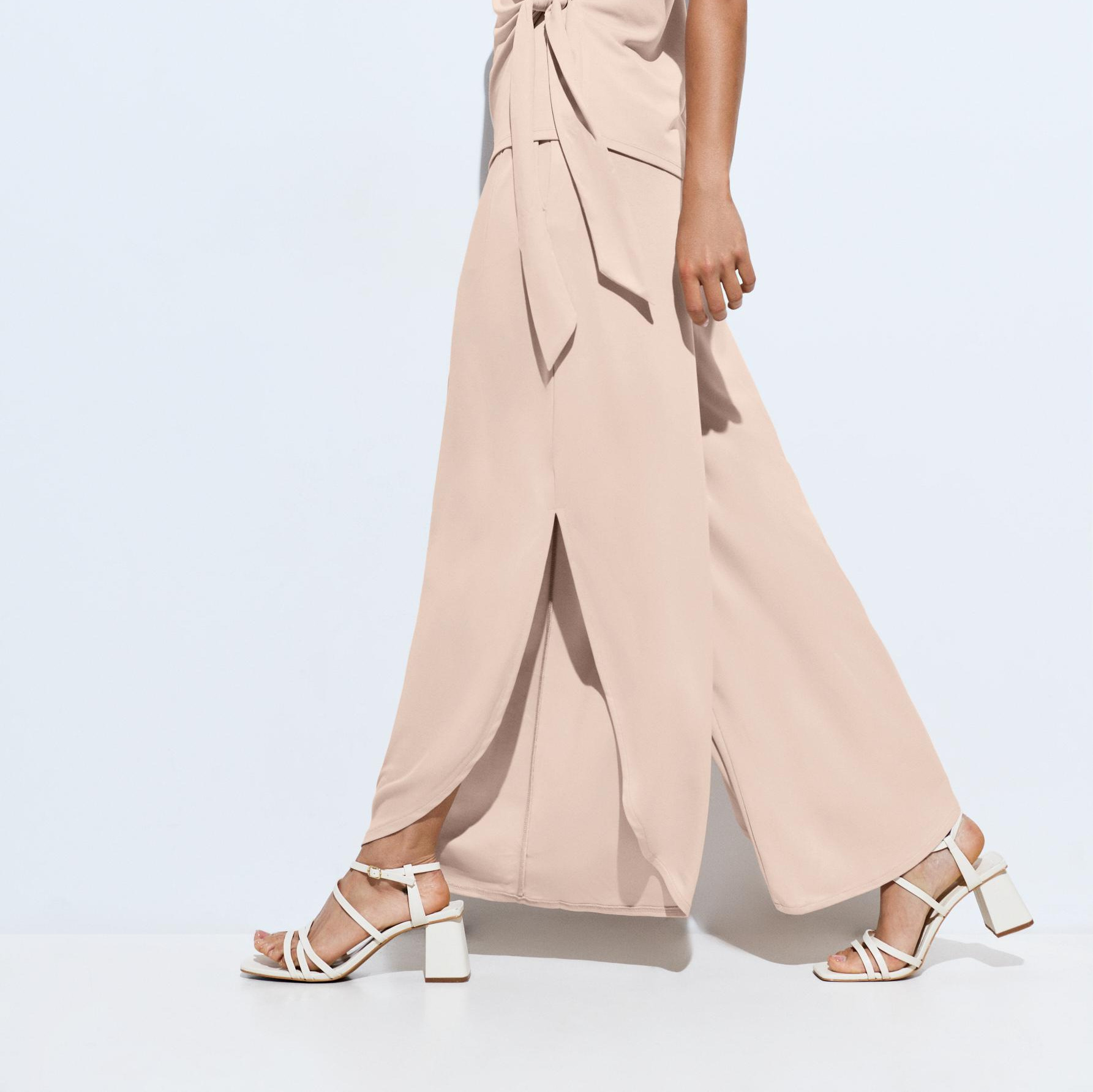 Pantalón culotte aberturas