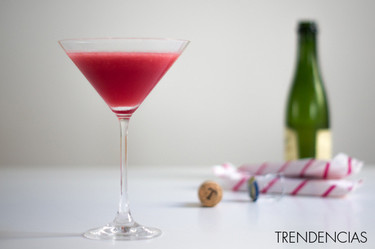 Sorbete de fresa y sandía 