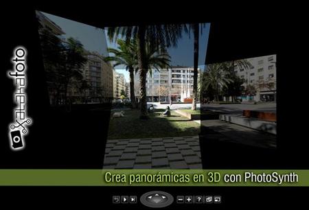 Crea panorámicas en 3D con PhotoSynth