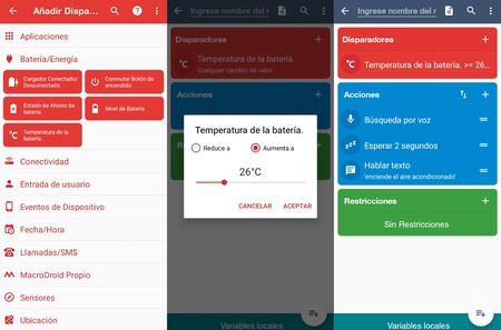 Aire Acondicionado Android