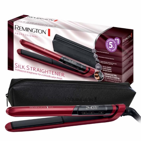 Oferta del día en la plancha para el pelo Remington Silk S9600: hasta medianoche cuesta 29,99 euros en Amazon