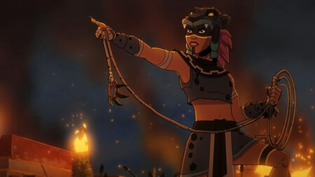 Mujer Jaguar En Batman Azteca Compressed