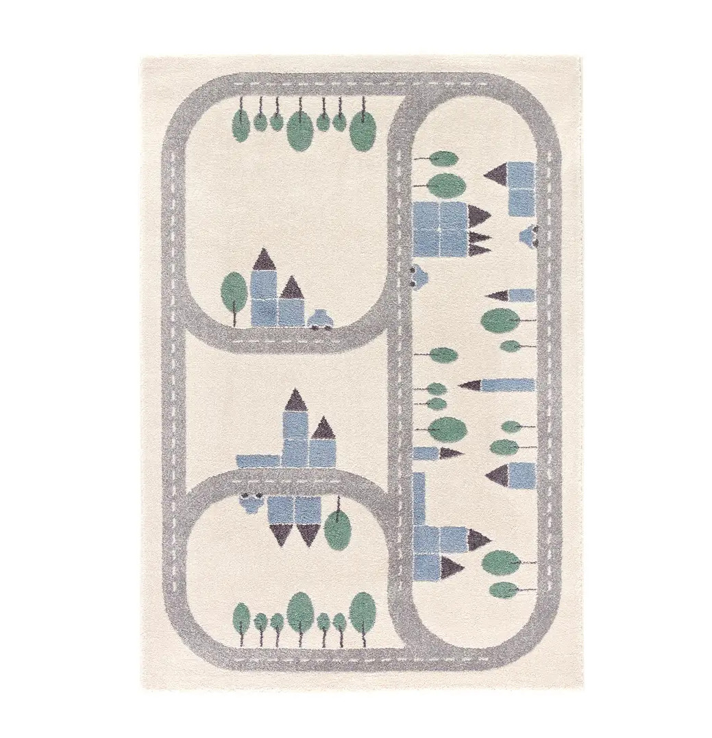 Alfombra infantil con motivo de circuito, Korting