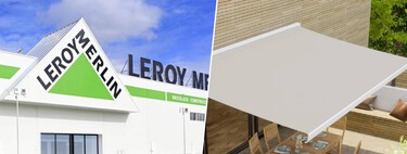 Leroy Merlin tiene un toldo motorizado con cofre y tejido de alta resistencia: la solución perfecta contra el sol para tu terraza