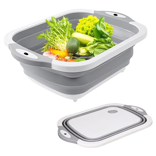 CHARMNAIL Tabla de Cortar Plegable 3 en 1 