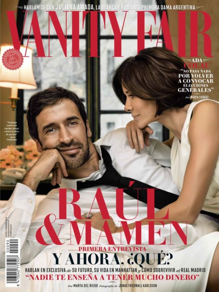 Raúl González y señora lo cuentan todo en 'Vanity Fair'