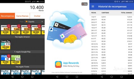 Recompensa Aplicaciones Android