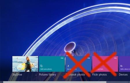 Microsoft elimina la integración con Flickr y Facebook de Fotos en Windows 8.1