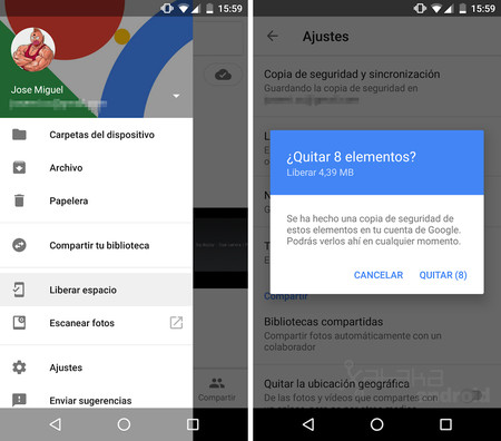 Lavandería a monedas estanque Bienes Cómo liberar espacio de almacenamiento en Android?