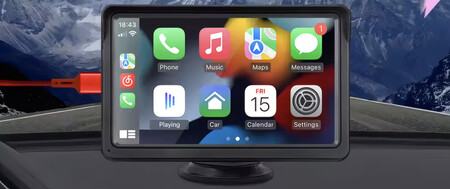 pantalla apple carplay y android auto oferta