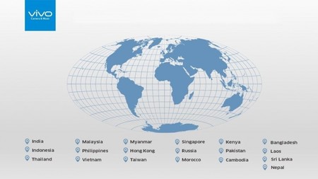 Vivo se expande a seis nuevos países pero aún lejos de Europa o Latinoamérica