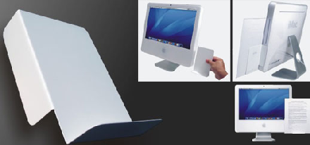 iLevl, atril magnético para el iMac