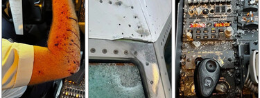 Algo atingiu um Boeing 737, ferindo o piloto; o incidente verdadeiramente inédito ocorreu a 11.000 metros de altitude 