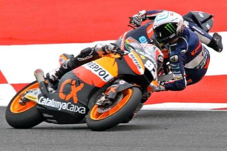 Incidente entre Marc Márquez y Pol Espargaró