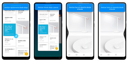 navegación por gestos