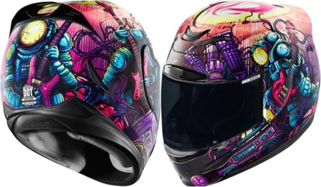 Icon Airmada Space Bass Face, un casco fuera de lo normal con mucho funk