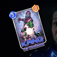 Kang no es tan poderoso en Marvel Snap como en el último film del MCU, pero su carta te ayudará a ganar o salvar muchos cubos
