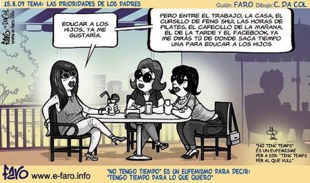 ¿No tenemos tiempo para los hijos?
