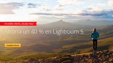 Adobe rebaja un 40% su software Lightroom 5, solo para comprar hoy