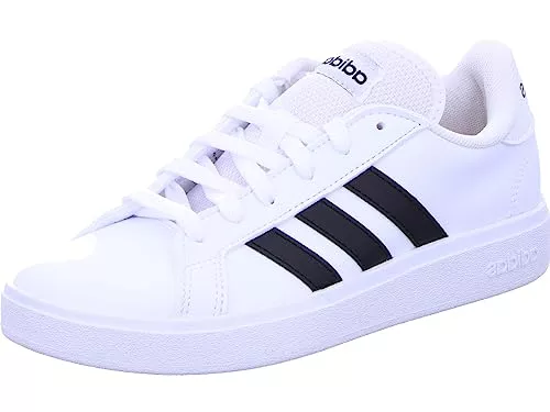 adidas Grand Td Lifestyle Court Casual Shoes, Zapatillas Mujer, Cloud White Core Black Cloud White, 41 1/3 EU