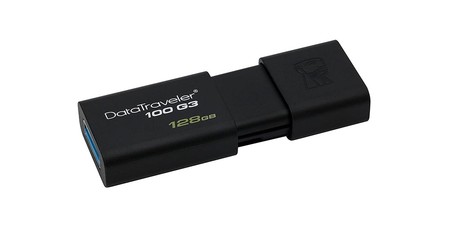 Kingston Data Traveler 100G3, pendrive USB 3.0 de 128 Gb a un precio muy interesante: 46 euros en Amazon