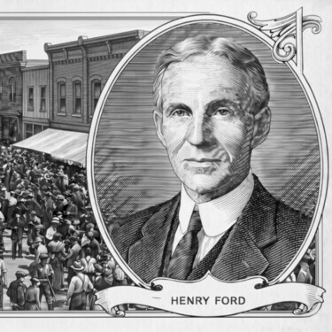 Henry Ford: "Es mejor que 20.000 personas estén satisfechas y bien alimentadas que que se creen unos pocos millonarios" 
