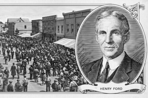 Henry Ford: "Es mejor que 20.000 personas estén satisfechas y bien alimentadas que que se creen unos pocos millonarios" 