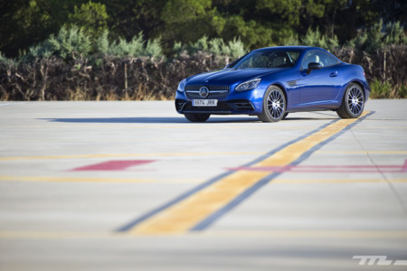 Mercedes-AMG SLC 43, prueba
