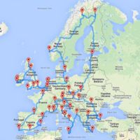 La mejor ruta para recorrer Europa en coche