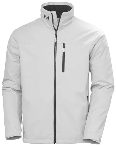 Helly Hansen Hombres Chaqueta de capa intermedia Crew 2, Gris Niebla, M