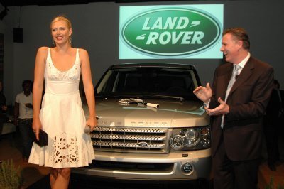 Maria Sharapova en Nueva York con Land Rover