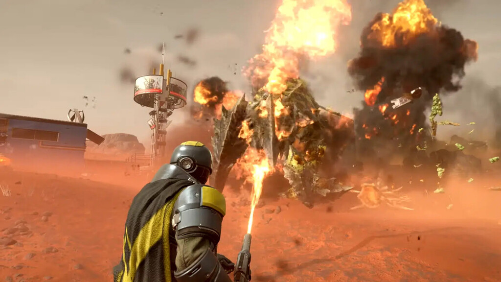 Este detalle de Helldivers 2 es tan absurdo que jamás lo verás en condiciones normales. Necesitas un bug Este detalle de Helldivers 2 es tan absurdo que jamás lo verás en condiciones normales. Necesitas un bug