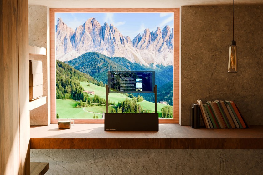 A company claims to have created the first transparent computer monitor: it has borrowed technology from aviation