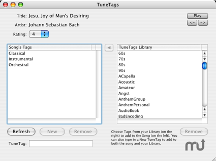 TuneTags: etiqueta tus canciones de iTunes