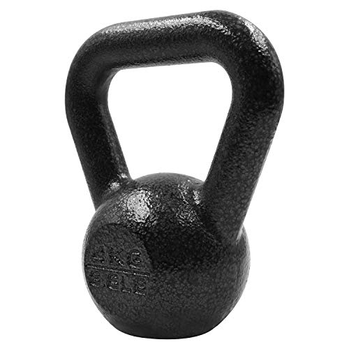 PROIRON Pesa Rusa de Hierro Fundido, Kettlebell 4kg 8kg 12kg 16kg 20kg 24kg para fisicoculturismo y Entrenamiento con Pesas