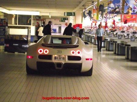 Bugatti Veyron Supermercado