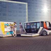 Adiós a recargar: el Rinspeed MetroSnap es un minibús eléctrico y autónomo que intercambia la carrocería para estirar la autonomía