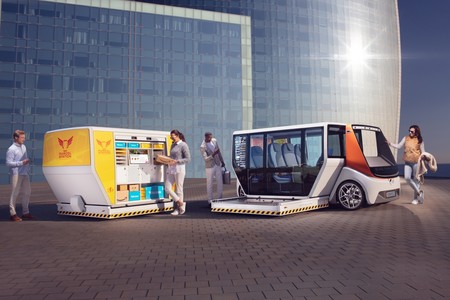Adiós a recargar: el Rinspeed MetroSnap es un minibús eléctrico y autónomo que intercambia la carrocería para estirar la autonomía