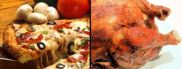 Cocinar en el horno platos como pollo asado, pizza o patatas fritas es más barato de lo que pensaba: esto es lo que cuesta hacerlos 