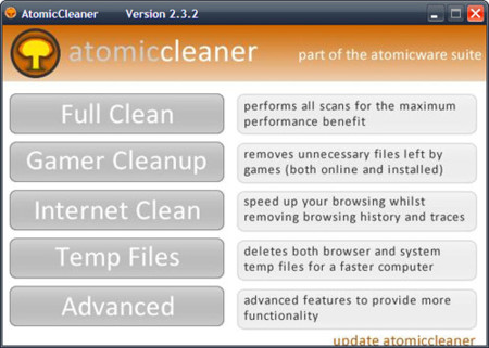 Atomic Cleaner, el limpiador atómico que no lo es tanto