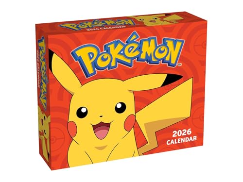 Pokémon 2026 Day-To-Day Calendar