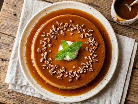 Cómo hacer un flan de queso crema con cajeta sin horno ni olla exprés: queda súper cremoso con solo 6 ingredientes