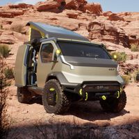 Kia revoluciona el SEMA con su nueva camper eléctrica: una especie de “navaja suiza” postapocalíptica con ruedas  