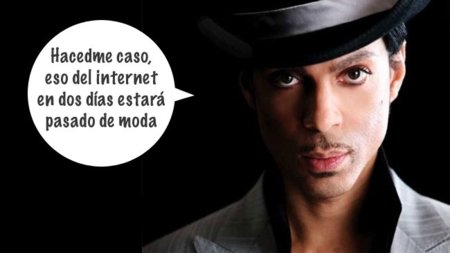 Prince afirma que "internet está acabado"