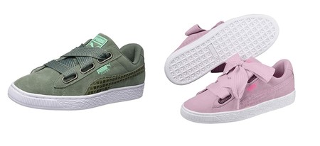 Las zapatillas Puma Suede Heart Street 2 Wn's pueden ser nuestras desde 20,74 euros gracias a Amazon