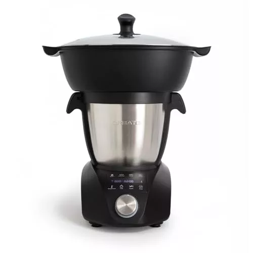 CREATE/CHEFBOT COMPACT CONNECT/Robot de cocina inteligente multifunción con cesta vaporera/Capacidad 3.5l, báscula incorporada, 24 programas automáticos, 10 velocidades + función turbo, 1200W