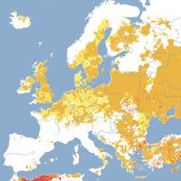 Europa al revés: este mapa muestra cómo la sequía está afectando al norte mientras España está hecha un vergel