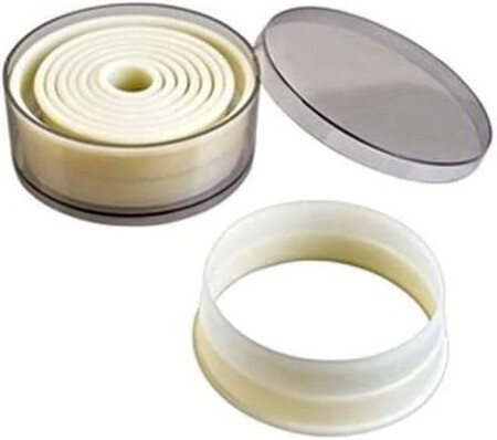cortapastas Ibili Smooth Round Cookie Cutter (9 PC)