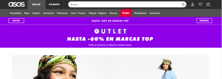 Solo por tiempo limitado tenemos un montón de marcas TOP al 60% de descuento en ASOS